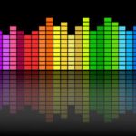 color equalizer on music recognition app